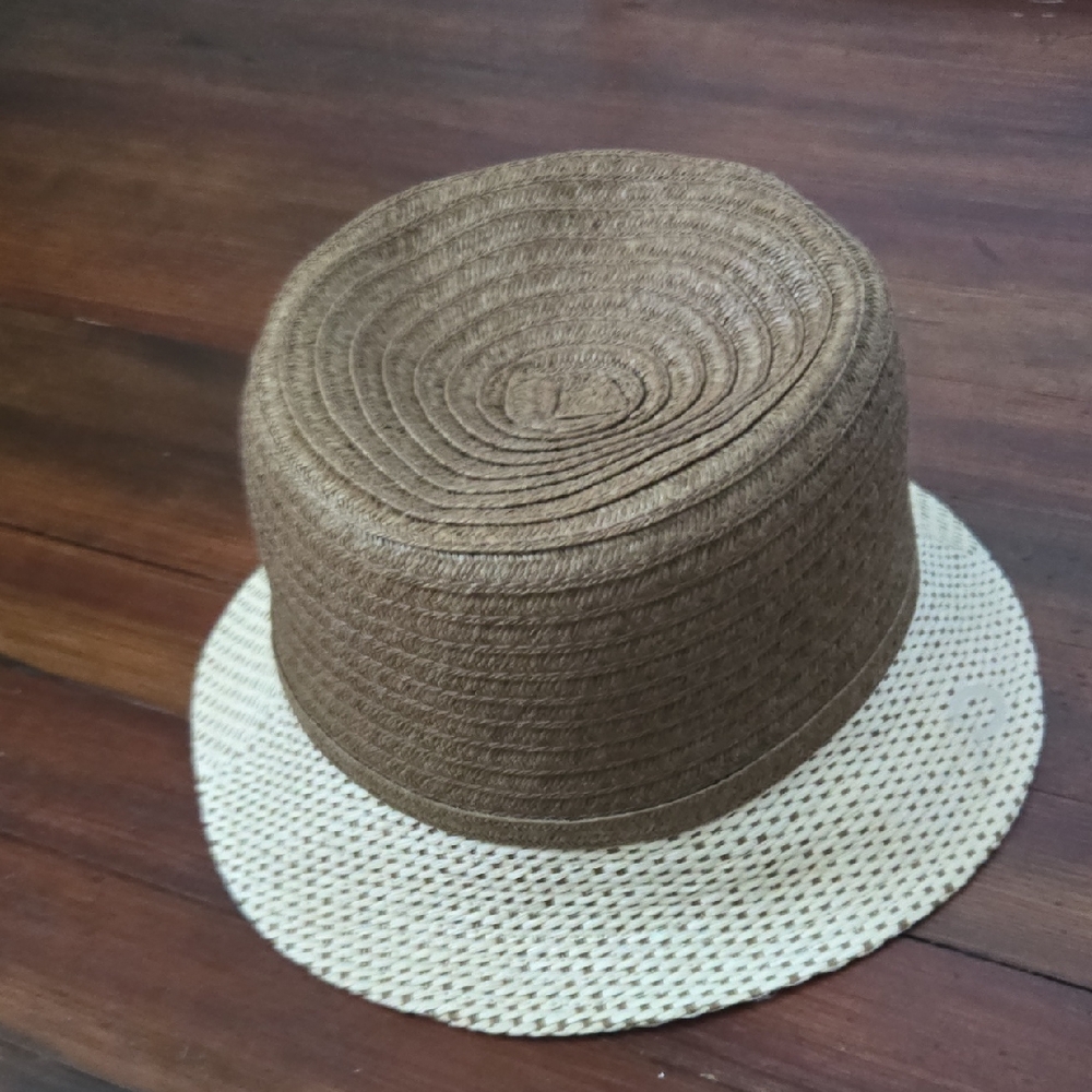 Jessica Simpson Brown and Cream Women's Hat